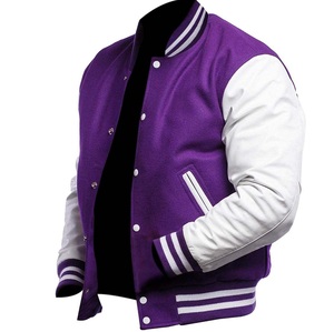 SFIVE INDUSTRIES Custom Trendy Streetwear Varsity Letterman Baseball <b>Jacket</b> Oversized Plain <b>Jackets</b> Breathable Eco-Friendly - Product Image 4