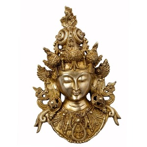 Indian Supplier Handcrafted <b>Buddha</b> <b>Head</b> Sculpture for Meditation Hall or Office Desk & Home Temple Available at Good Price - Product Image 3