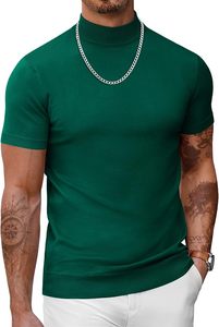 เสื้อยืดผู้ชายแบบเรียบสีพื้น แขนสั้น ระบายอากาศได้ดี แห้งเร็ว ซับเหงื่อ เป็นมิตรกับสิ่งแวดล้อม เสื้อกีฬาลำลอง ทรงพอดีตัวสำหรับออกกำลังกาย - Product Image 3