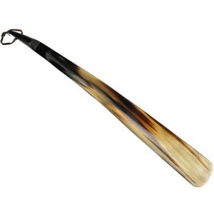 Natural horn shoe buffalo horn shoe horn handcrafted curved design smooth finish durable footwear <b>helper</b> premium tool - Product Image 3