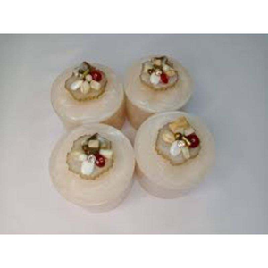 Juego de Bandeja y Tarro para Frutos Secos de Resina Ecológica, Pintado a Mano, para Decoración del Hogar y Bodas - Product Image 5