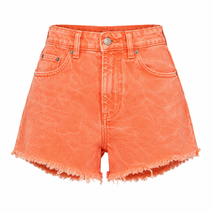 Shorts de Mezclilla Modernos para Mujer, para Atuendos Casuales, Transpirables, de Secado Rápido, Estilo Clásico Negro - Product Image 3