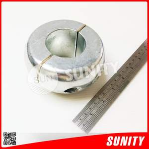 Ánodos de zinc TAIWAN SUNITY Q-50 de 50 mm (2'') para aplicaciones marinas en ejes - Product Image 4