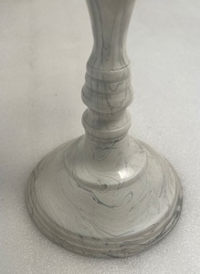 Porte-bougie en laiton de qualité supérieure avec finition émaillée pour la décoration de table de restaurant de luxe et accessoires modernes pour la maison - Product Image 5