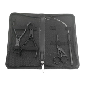 Outil de beauté pratique avec poignée ergonomique, kit de pinces pour extensions de cheveux et construction légère pour salon - Product Image 1