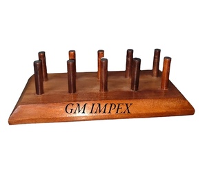 Vente en gros Ins Design Bois Temaki Sushi Taco Titulaires Élégant Restaurant Plats & Assiettes pour les mariages et les fêtes - Product Image 1