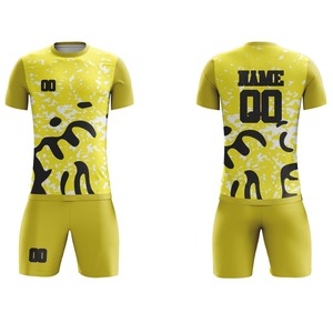 Tenues de football d'entraînement au design moderne, qualité supérieure, manches courtes, respirantes, séchage rapide, coupe régulière, pour équipes sportives - Product Image 2