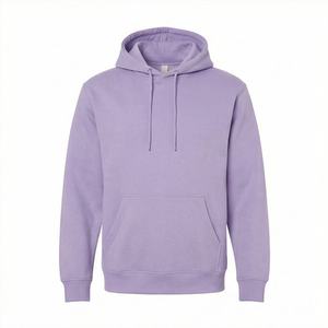 Sweat-shirt à capuche surdimensionné en molleton léger de haute qualité avec impression de logo personnalisée pour homme, streetwear premium - Product Image 1