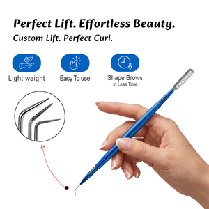 Applicateur de rehaussement de cils bleu, outil en acier inoxydable à marque privée, outils de rehaussement de cils ODM, instruments de beauté par Bahasa Pro - Product Image 6