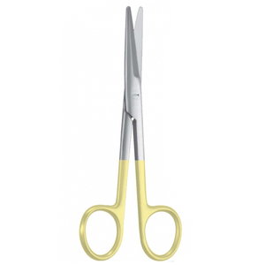 Ciseaux chirurgicaux de haute qualité, super-affûtés, stériles, à pointe arrondie, pour pansements et premiers secours - Product Image 1
