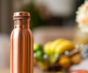MT Exports MTE-045 Modern Luxury <b>Large</b> Capacity Pure Copper Multi-Use Water Bottle with No Accessories - Product Image 2