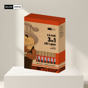มิลาโน่ คอฟฟี่ 3 อิน 1 กาแฟโรบัสต้าสำเร็จรูปรสถั่ว บิทเทอร์ ฟูล ซิตี้ + 10 ซอง ซองละ 16 กรัม - Product Image 3