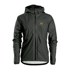 Custom Hooded Casual Spring Wear Eco Friendly Unisex Regular Fit Nylon Coated Zipper Windbreaker Jacket Quick Dry <b>Waterproof</b> - Product Image 4