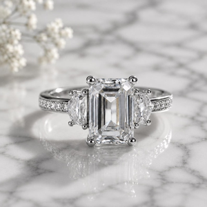Anillo de Boda de Oro de 14K de Primera Calidad con Diamantes Pavé para Hombre, Anillo de Compromiso de Lujo con Diamantes Cultivados en Laboratorio, Regalo de Aniversario - Product Image 5