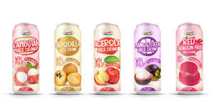 Boisson au Nectar de Fruits Prix Usine 320ml Jus en Conserve Fabricant de Boissons Export Meilleur Prix Échantillon Gratuit OEM ODM - Product Image 3