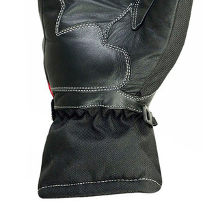 Gants de moto respirants, compatibles écran tactile, unisexes, en cuir enduit de polyuréthane, pour activités extérieures, protection complète des doigts - Product Image 5