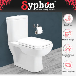 Fournisseur en gros de toilettes à poser au sol de qualité supérieure, deux pièces, avec logo personnalisé, en commande en gros - Product Image 2