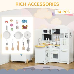Modern Day <b>Corner</b> Play <b>Kitchen</b> Set Large with Full Appliance Set & Tons of <b>Storage</b> <b>Kitchen</b> & Food Toys - Product Image 4
