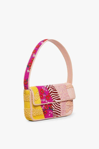 Sac à bandoulière perlé pour femme, sac à main en perles de verre, pochette brodée, sac de plage d'été, sac fourre-tout personnalisé pour soirée et fête - Product Image 4