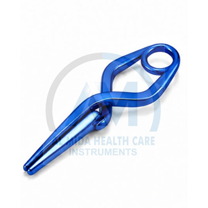 Al Mida Healthcare Surgical Clamp 60mm Length Loop Diameter Stainless Steel Manual <b>Instrument</b> Vascular Surgery CE Certified - Product Image 2