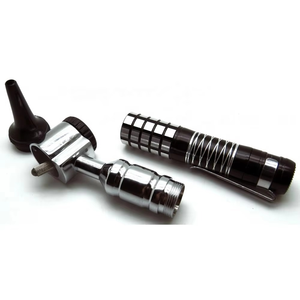 Kit d'otoscope LED professionnel Golden Crest Industries avec éclairage à fibre optique et spéculums auriculaires interchangeables pour usage clinique - Product Image 2