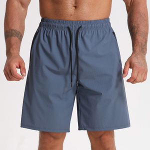 Pantalones Cortos Bermuda de Lona para Hombre, Estilo Urbano, Ecológicos, 100% Poliéster, Cintura Media Elástica, Diseño Liso con Bolsillos - Product Image 3