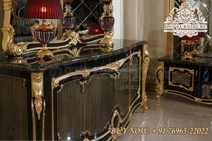 Meubles de salle à manger de la reine des étoiles, sculpté à la main royale, accessoire de luxe, classique, sculpté, pour ensemble de salle à manger - Product Image 4