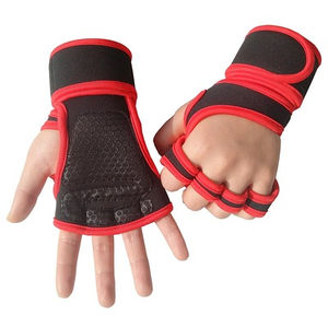 Guantes de entrenamiento para levantamiento de pesas con soporte para la palma, protección para hombres, guantes deportivos para entrenamiento, fitness, gimnasio, guantes para hombre - Product Image 2