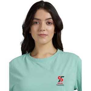 T-shirt pour femme Solid Trader, écologique, doux pour la peau, respirant, léger, confortable, coupe décontractée, tendance, pour les sorties estivales - Product Image 6