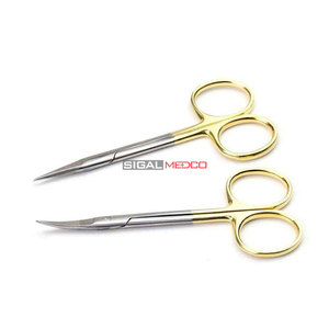 Wholesale Manual TC Iris Scissors <b>Tungsten</b> Carbide Insert Precision Surgical Style Scissors Reusable Eco Friendly - Product Image 2