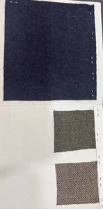 Tela Tweed de Doble Cara Teñida Lisa, Material Orgánico de Mezcla de Lana Texturizada para Abrigo, Chaqueta, Blazer - Product Image 4