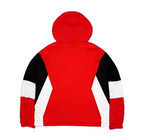 Custom Unisex Color Block Windbreaker <b>Jacket</b> Hooded Lightweight Waterproof <b>Track</b> <b>Jacket</b> For Sports - Product Image 4