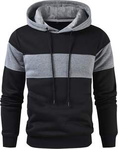 Nueva Llegada, Sudadera con Capucha 100% Algodón, Sólida, Invernal, Ecológica, Transpirable, al por Mayor, con Cordón Ajustable y Logotipo Frontal Bordado - Product Image 1
