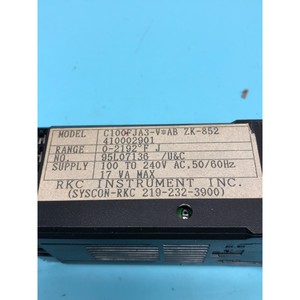 2 SYSCON C100FJA3-V*AB ZK-852 410002901 - Equipo y Piezas de Semiconductores de Confianza de Marca Global - Product Image 5