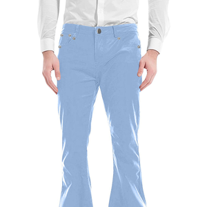 Pantalones Acampanados de Forro Polar Transpirable Personalizados para Mujer, Pantalones Casuales de Campana, Marca Personalizada para Pedidos al por Mayor de Moda de Boutique - Product Image 5