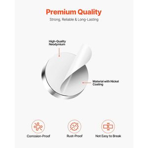 100 Aimants Puissants en Néodyme (Terres Rares) en Forme de Disque avec Boîte de Rangement Transparente – Aimants pour Tableau Blanc et Réfrigérateur, Très Efficaces - Product Image 6