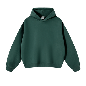 Custom <b>Mens</b> Streetwear Hoodie Bulk Heavyweight Blank Oversized <b>Pullover</b> Hooded Sweatshirt Wholesale Apparel Supplier Manufacture - Product Image 6