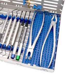 ชุดอุปกรณ์พัฒนาพื้นที่ปลูกถ่ายรากฟันเทียม ชุดเครื่องมือผ่าตัดรากฟันเทียม ชุดเครื่องมือปลูกถ่ายกระดูกสำหรับศัลยกรรมช่องปาก คุณภาพสูง - Product Image 4