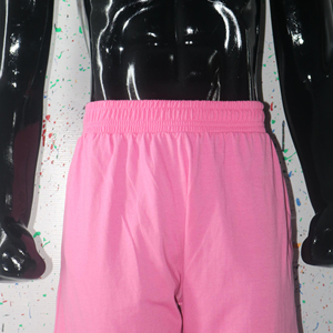 Shorts de sport pour hommes de qualité supérieure avec poches zippées sur le devant, cordon de serrage, taille élastique, séchage rapide, fabricant de vêtements de sport - Product Image 3