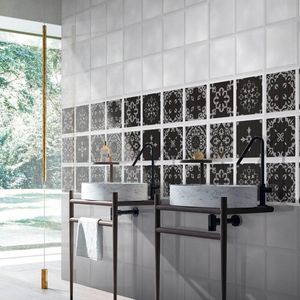 Carreaux muraux en céramique super blancs polyvalents 300x600mm pour façades architecturales et distribution de matériaux de construction contemporains - Product Image 1