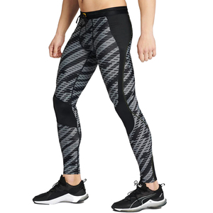 Leggings pour hommes à prix abordable, personnalisables, taille élastique, séchage rapide, respirants, sublimation intégrale pour l'entraînement, vente en gros - Product Image 5