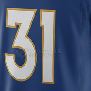 Venta al por mayor de camisetas de fútbol americano con diseño personalizado, ropa deportiva de alta calidad para entrenamiento y juego. - Product Image 4