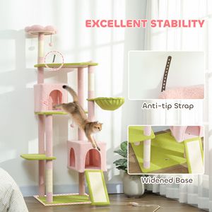 Albero per Gatti a Forma di Fiore, Ecologico in Legno e Sisal, Giocattolo Morbido per Gattini, Nessuna Spedizione nei Fine Settimana - Product Image 6
