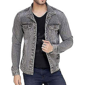 Chaqueta vaquera con diseño clásico de botones, chaqueta vaquera de invierno, tela duradera para uso diario informal - Product Image 6