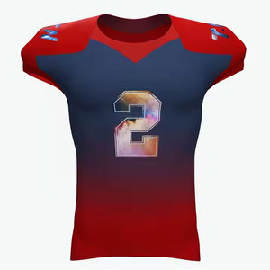 Maillots de football américain pour adultes de qualité supérieure en gros, coupés automatiquement, maillots de football d'entraînement professionnels personnalisés - Product Image 4