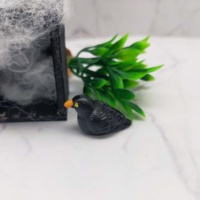 Jouet miniature de meubles de corbeau de diable d'Halloween pour la décoration de maison de poupée pour les décorations d'Halloween