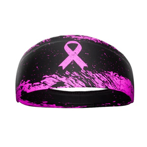 Black And Pink Color New Arrival Customized Made Workout High Stretch Fabric New Trendy Wholesale Rate Baseball <b>Headband</b> - Product Image 1