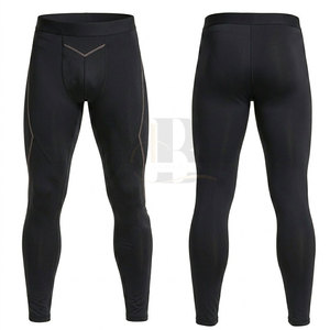 Nouvelles collants de compression pour hommes, taille haute élastique très extensible, séchage rapide, respirants, pour la course, la gym et le fitness - Product Image 3