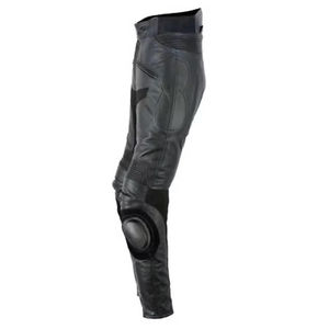 Pantalon de moto personnalisé coupe slim en cuir, coupe-vent et de protection, nouveau style - Product Image 4