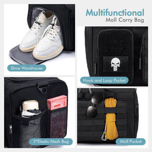 Bolsa de Gimnasio Personalizada de Alta Calidad con Logotipo Personalizado, Gran Capacidad, Forro Impermeable, Portátil, para Viajes, Deportes, Fitness, Casual - Product Image 5